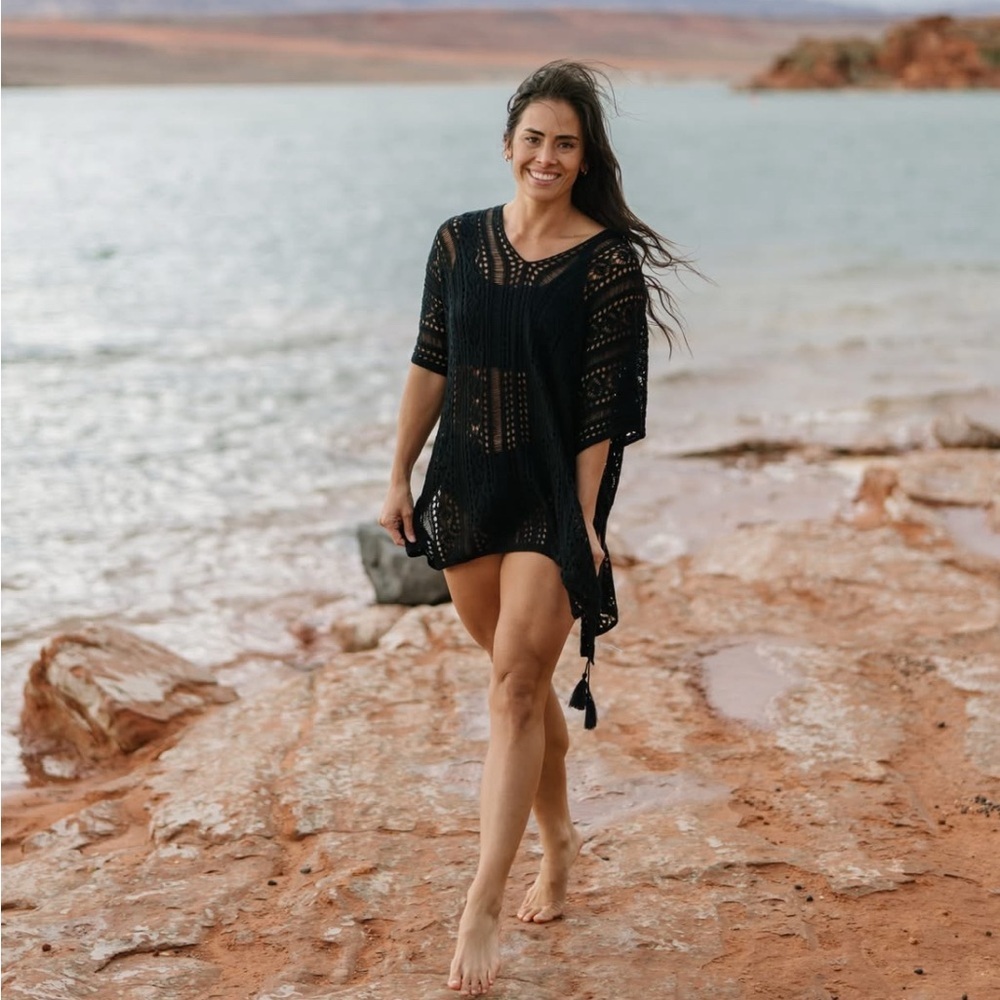 ZYIA Black Coverup Swim